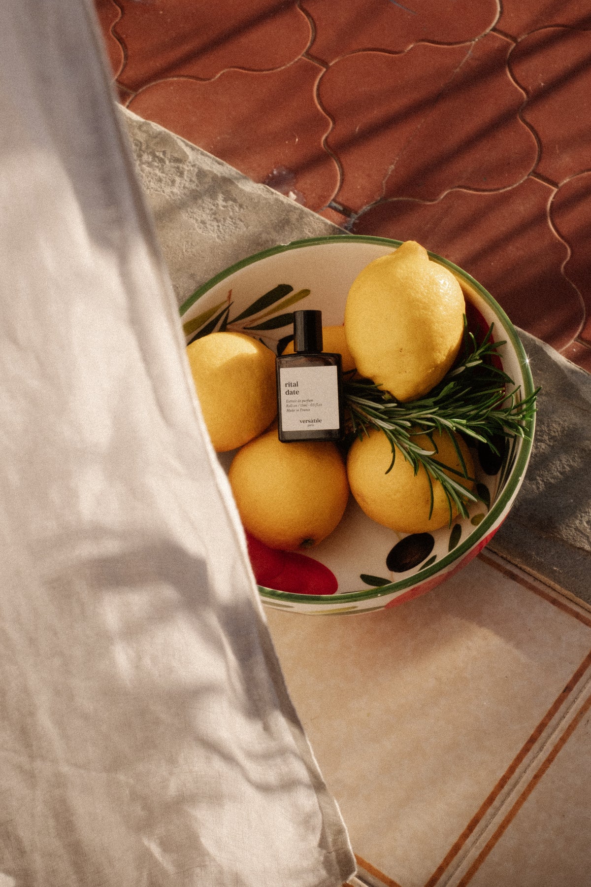 Le citron en parfumerie