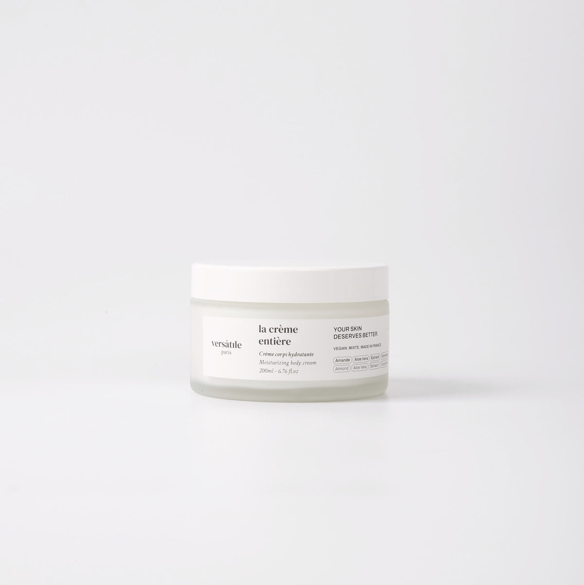 LA CRÈME ENTIÈRE · Crème corps 200ml · Versatile Paris