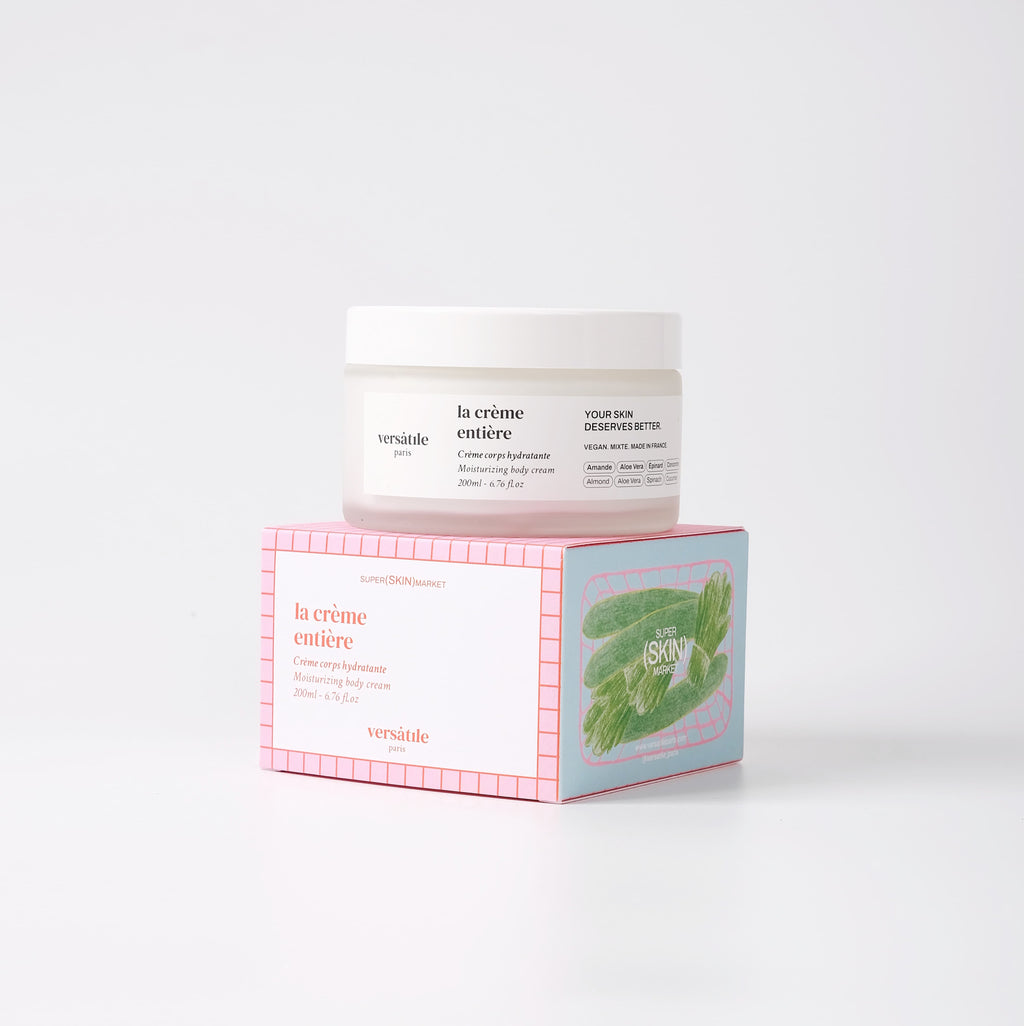 LA CRÈME ENTIÈRE · Crème corps 200ml · Versatile Paris