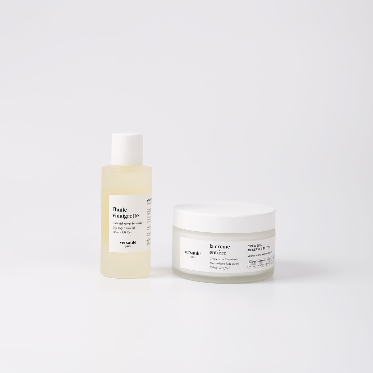 DUO HYDRATATION · Coffret soin corps Versatile · Versatile Paris