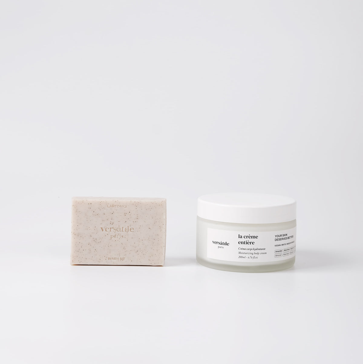 DUO ONCTUEUX · Coffret soin corps Versatile · Versatile Paris