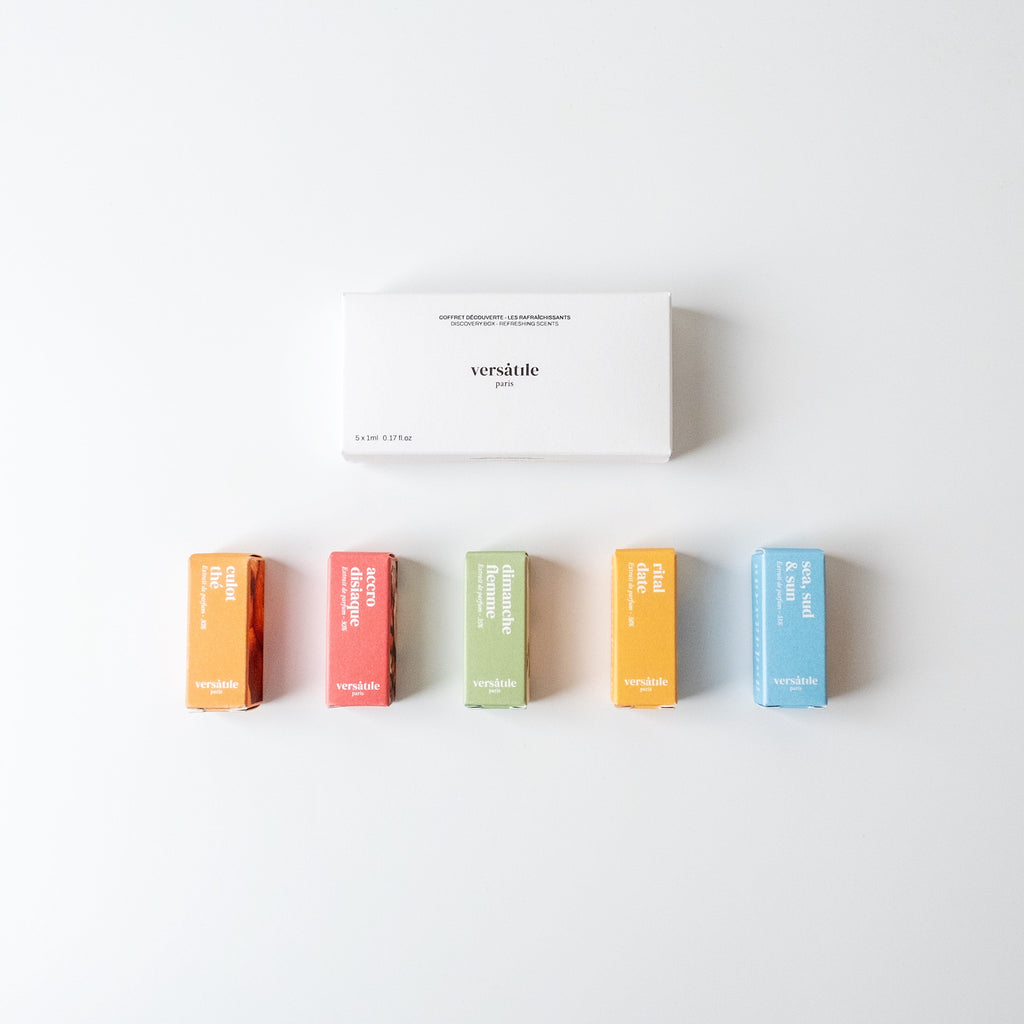 COFFRET DÉCOUVERTE - LES RAFRAÎCHISSANTS · Versatile Paris