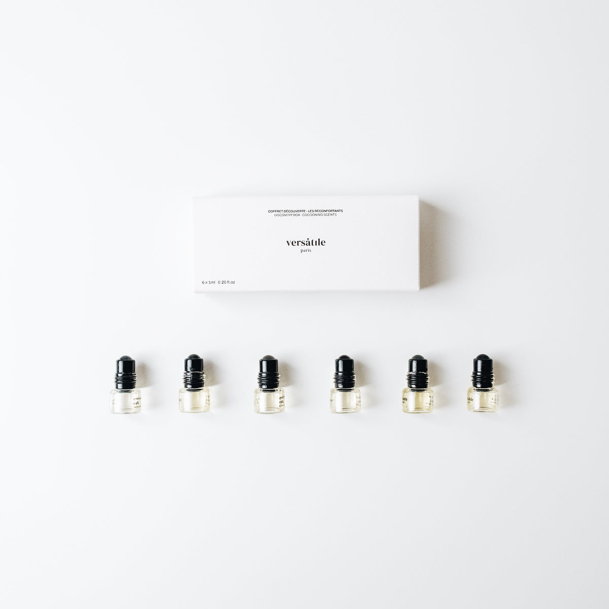 COFFRET DÉCOUVERTE - LES RÉCONFORTANTS · Versatile Paris