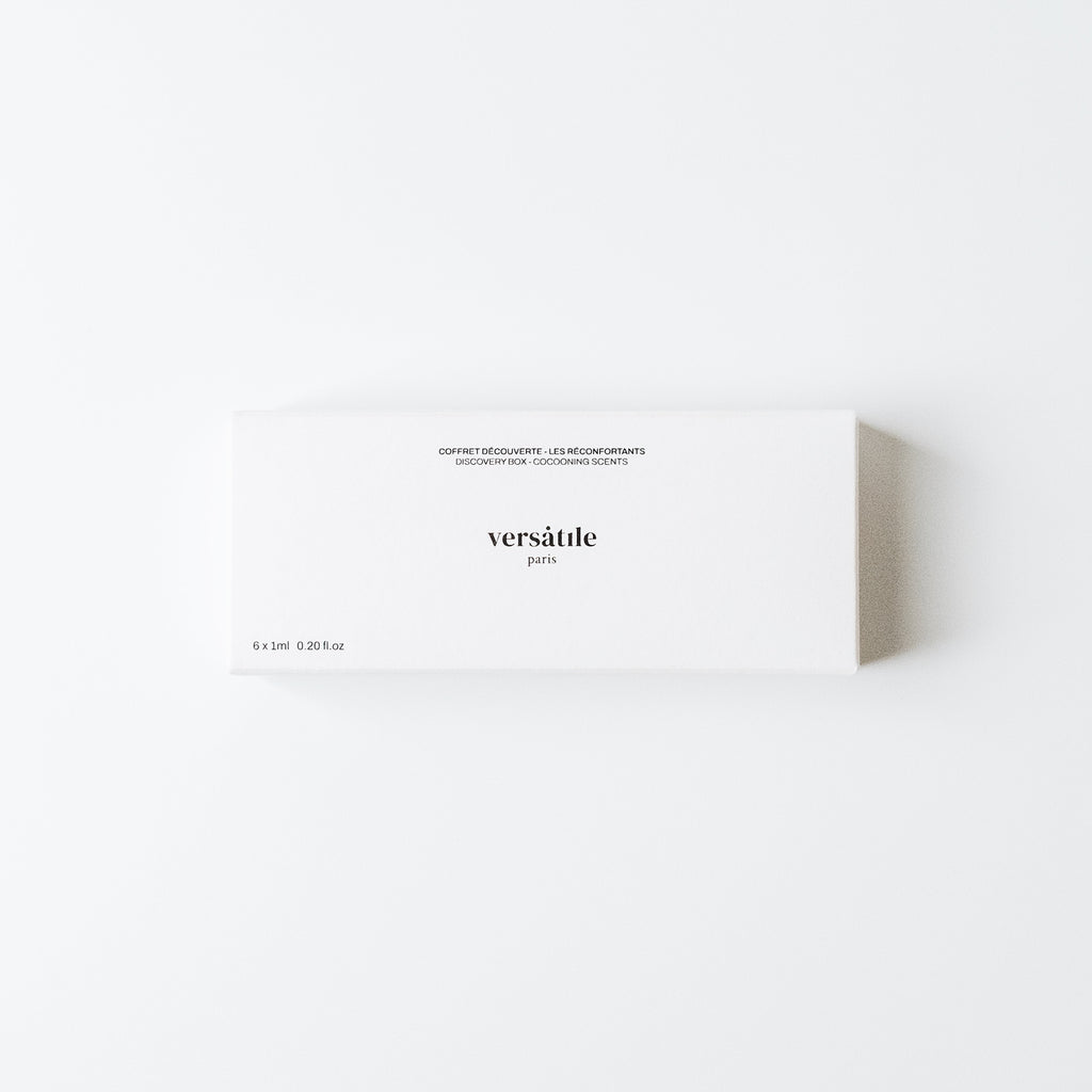 COFFRET DÉCOUVERTE - LES RÉCONFORTANTS · Versatile Paris