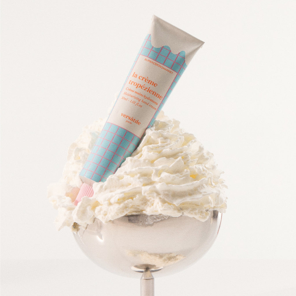 LA CRÈME TROPÉZIENNE · Crème mains crémeux 30ml · Versatile Paris