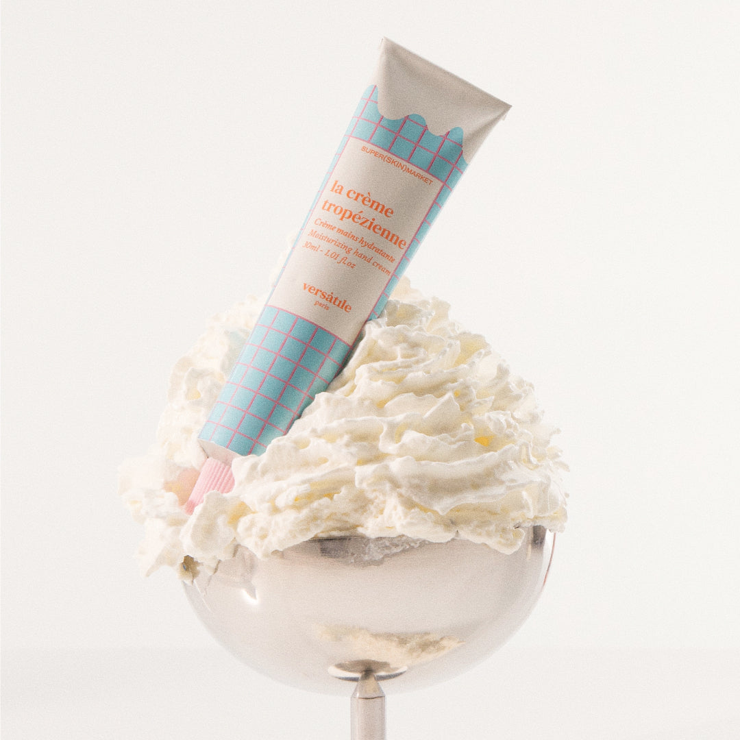 LA CRÈME TROPÉZIENNE · Crème mains crémeux 30ml · Versatile Paris